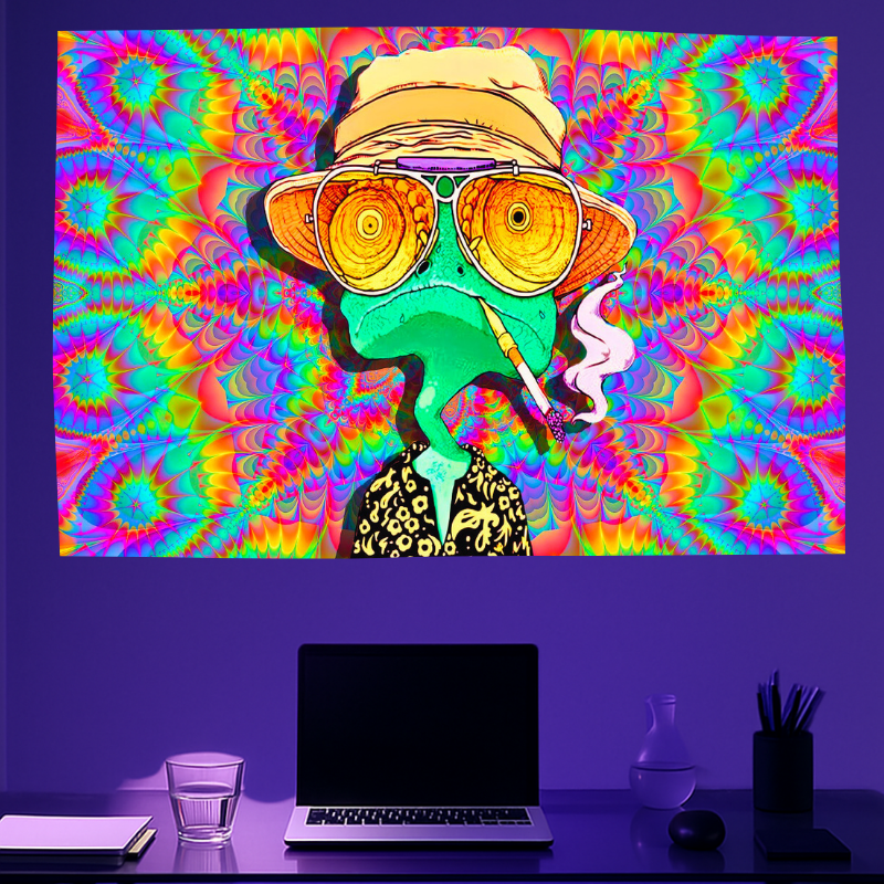 Psychedelic Chameleon Trip