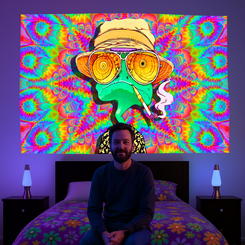 Psychedelic Chameleon Trip