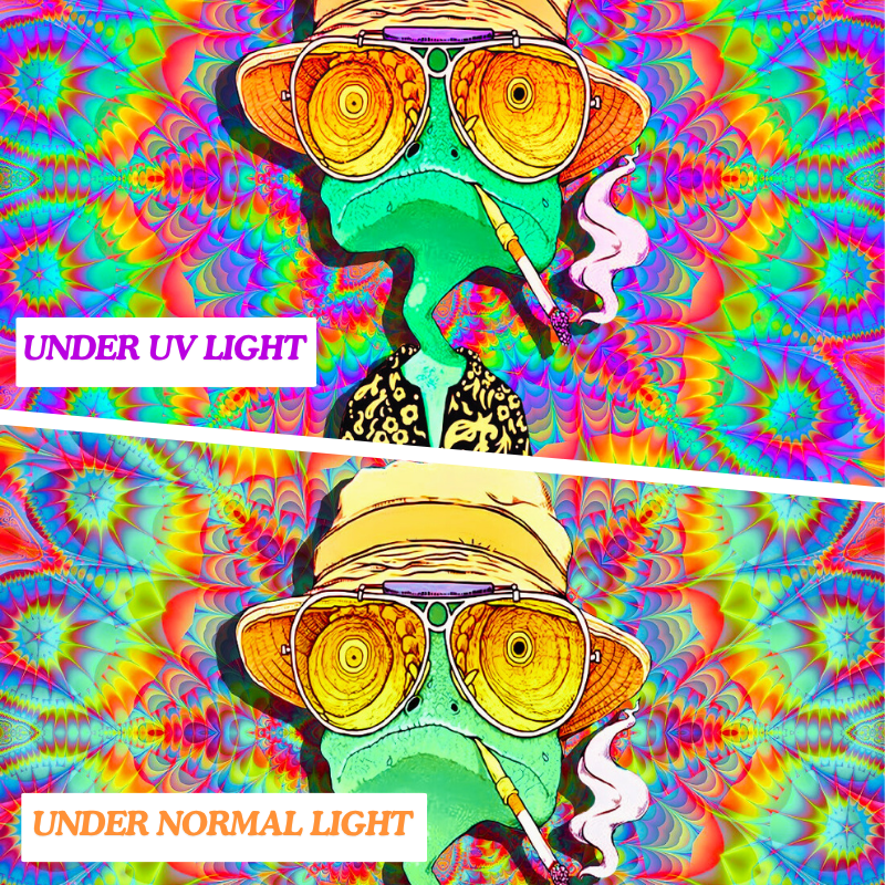 Psychedelic Chameleon Trip