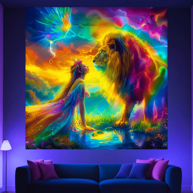 Celestial Lioness - GlowCreations