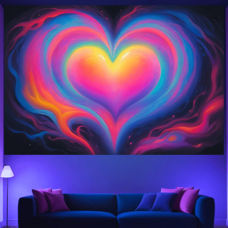 Cosmic Heartbeat - GlowCreations