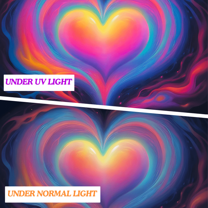 Cosmic Heartbeat - GlowCreations