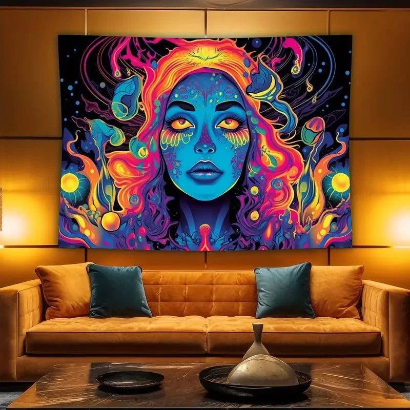 Hippie Blacklight UV - GlowCreations
