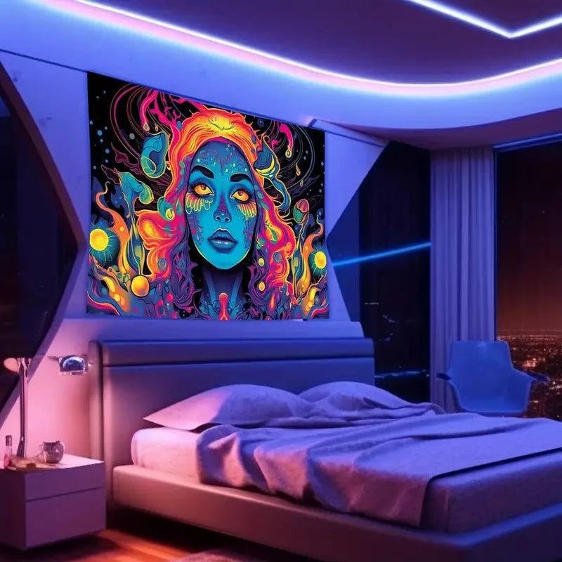 Hippie Blacklight UV - GlowCreations