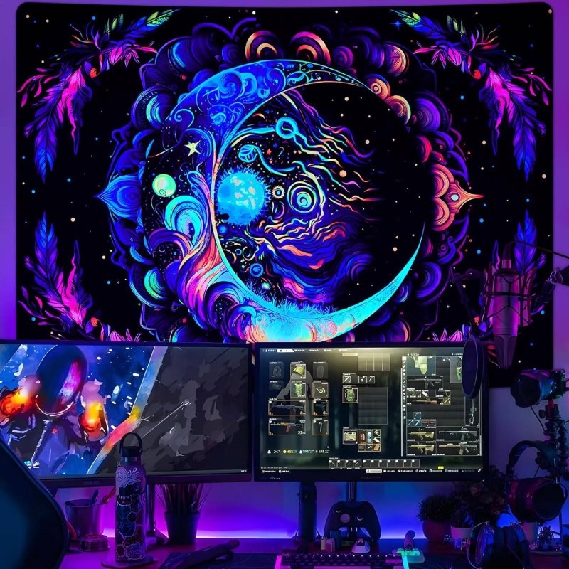 Moon Mandala - GlowCreations