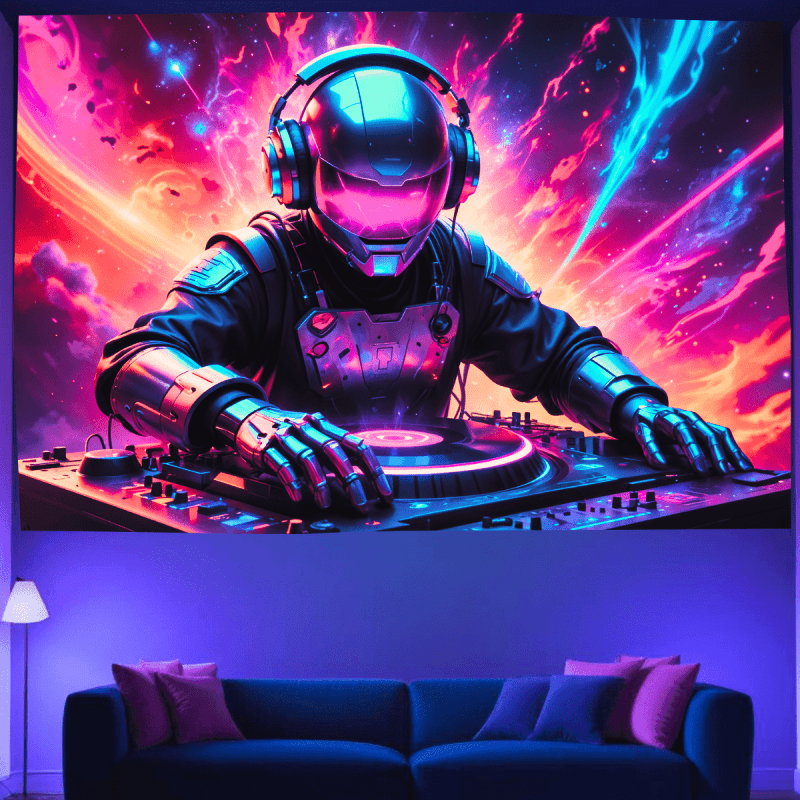 Neon Beat Bot - GlowCreations
