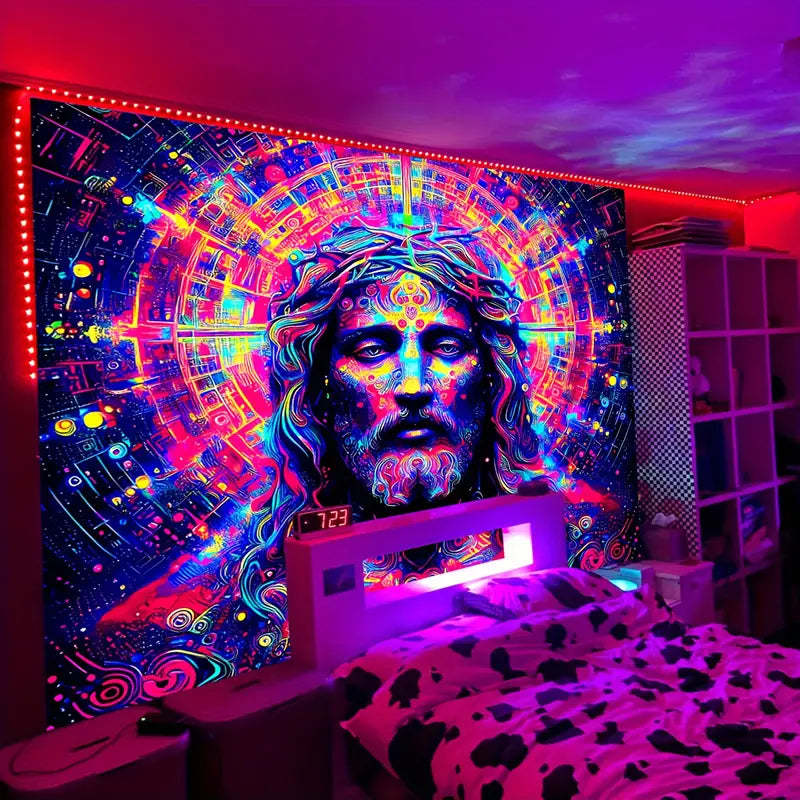 Heiliges Spektrum | Offizielles GlowTapestry UV-Kunstdekor 