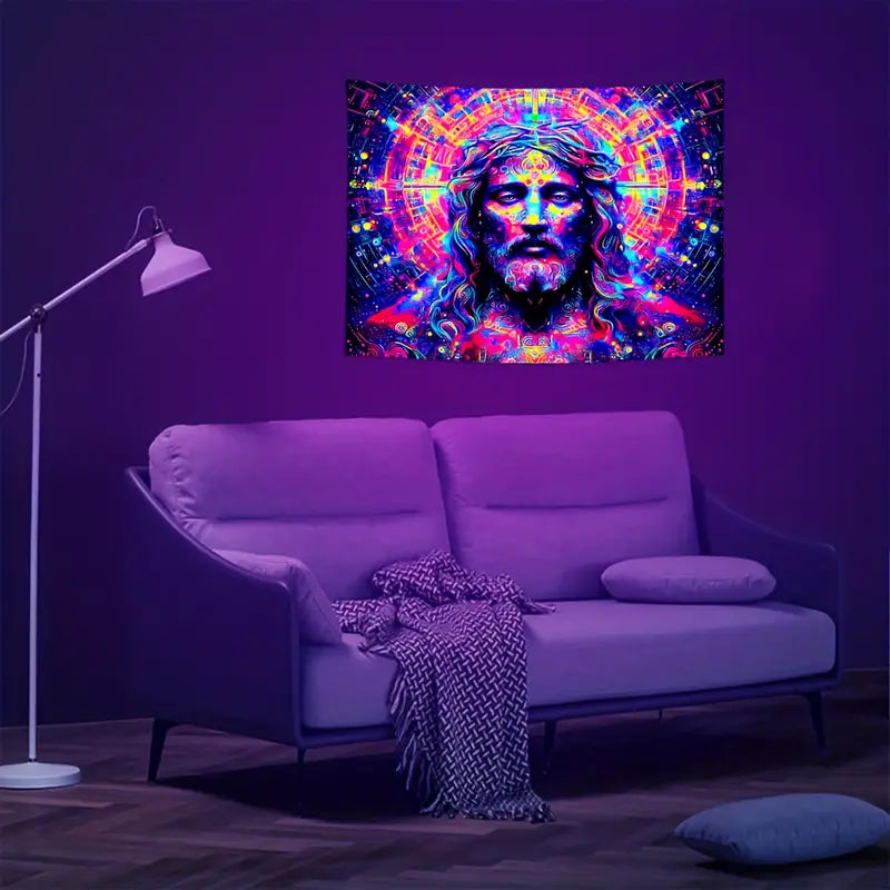 Heiliges Spektrum | Offizielles GlowTapestry UV-Kunstdekor 