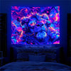 DJ Lion | Offizielles GlowTapestry UV-Kunstdekor 