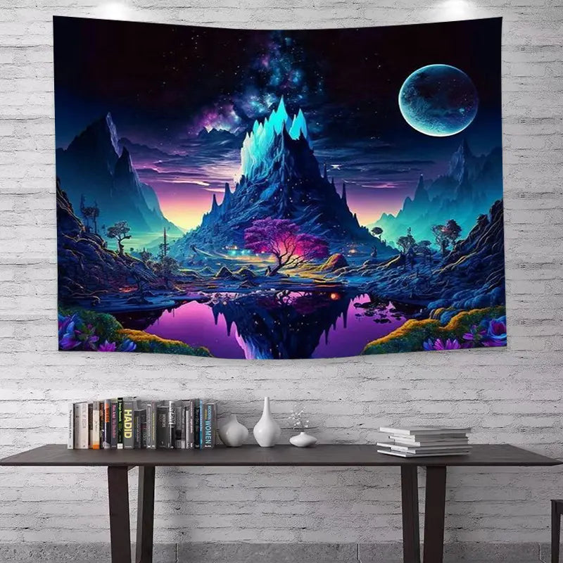 Barevné hvězdné nebe | Oficiální GlowTapestry UV Art Decor 