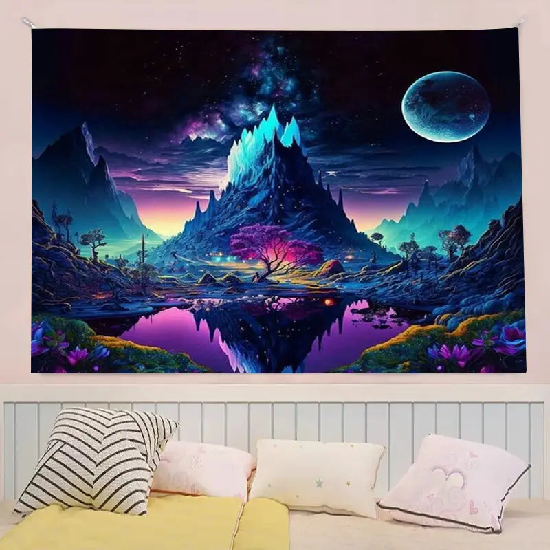 Barevné hvězdné nebe | Oficiální GlowTapestry UV Art Decor 