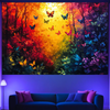 Schmetterlingswald | Offizielles GlowTapestry UV-Kunstdekor 