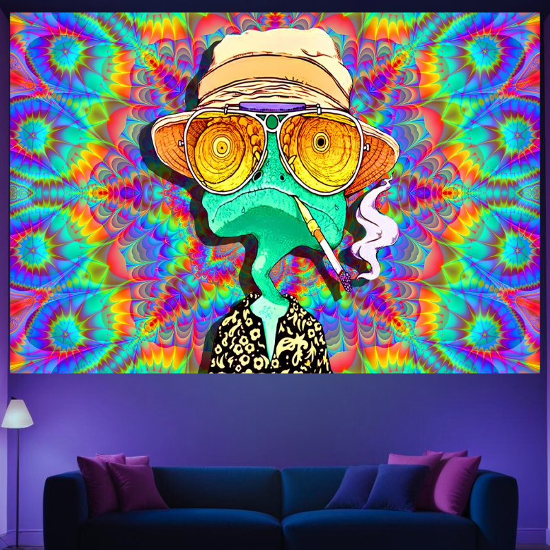 Psychedelic Chameleon Trip