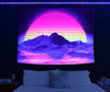 Sonnenaufgang am Berg | Offizielles GlowTapestry UV-Kunstdekor 