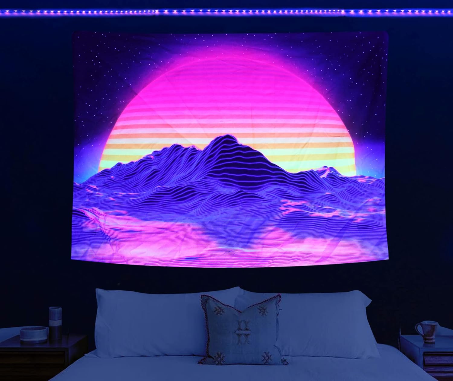 Hora východu slunce | Oficiální GlowTapestry UV Art Decor 