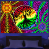 Cosmic Heartbeat | Oficiální GlowTapestry UV Art Decor 