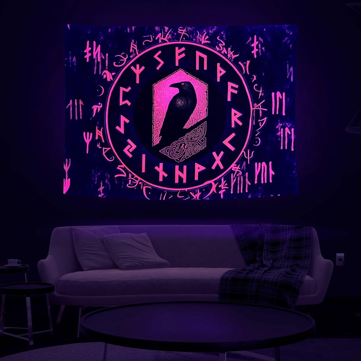 Odins Raven | Oficiální GlowTapestry UV Art Decor 