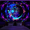 Mond-Mandala | Offizielles GlowTapestry UV-Kunstdekor 