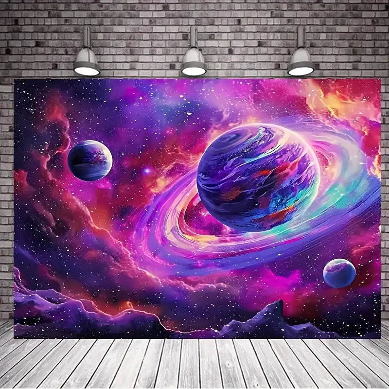 Galaxy Velvet | Offizielles GlowTapestry UV-Kunstdekor 