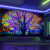 Baum des Lebens | Offizielles GlowTapestry UV-Kunstdekor 