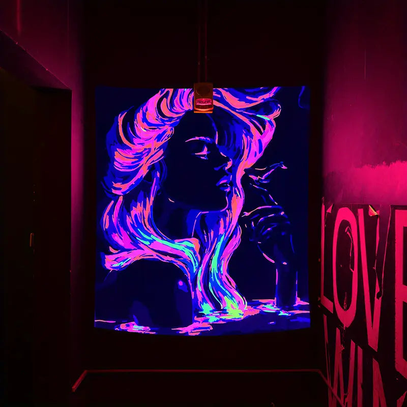 Frauenzauber | Offizielles GlowTapestry UV-Kunstdekor 