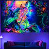 Zauberhafte Wald-Traumlandschaft | Offizielles GlowTapestry UV-Kunstdekor 