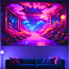 Leuchtende Waldoase | Offizielles GlowTapestry UV-Kunstdekor 