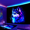 Wolfstotem | Offizielles GlowTapestry UV-Kunstdekor 