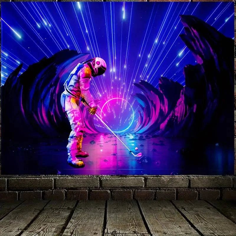 Astronaut Space Golf - GlowCreations