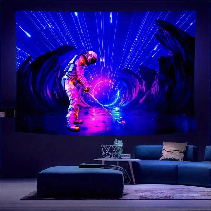 Astronaut Space Golf - GlowCreations