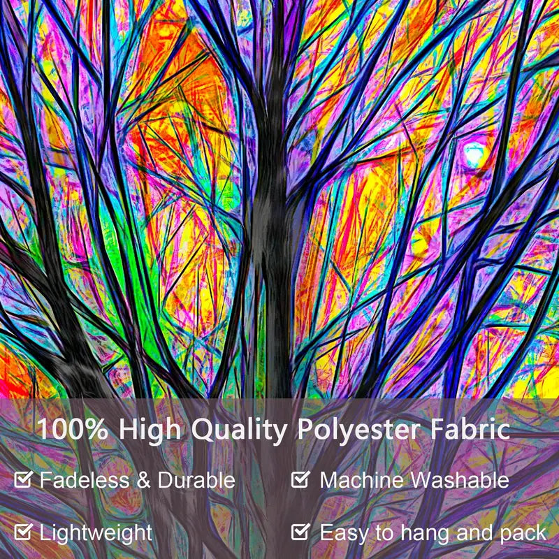 Baum des Lebens | Offizielles GlowTapestry UV-Kunstdekor 