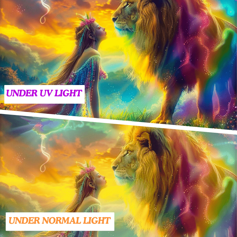 Celestial Lioness - GlowCreations