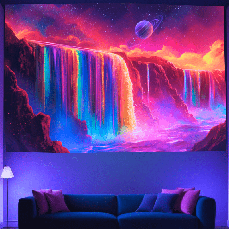 Celestial Rainbow Falls - GlowCreations