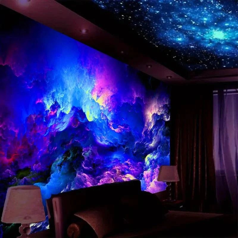 Colourful Modern Galaxy - GlowCreations