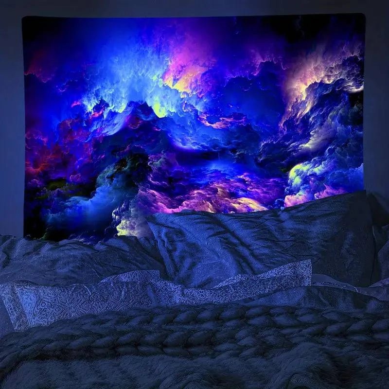Colourful Modern Galaxy - GlowCreations