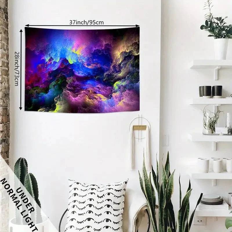 Colourful Modern Galaxy - GlowCreations