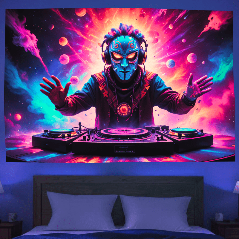 Cosmic DJ Shaman - GlowCreations