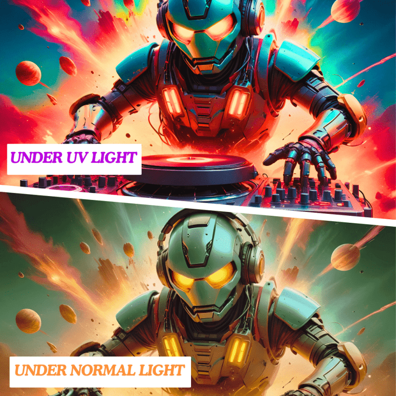 Cyber DJ Inferno - GlowCreations