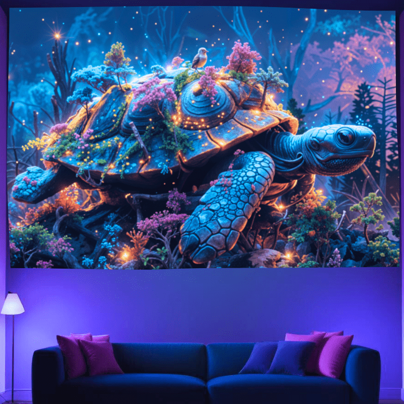 Enchanted Turtle Journey - GlowCreations