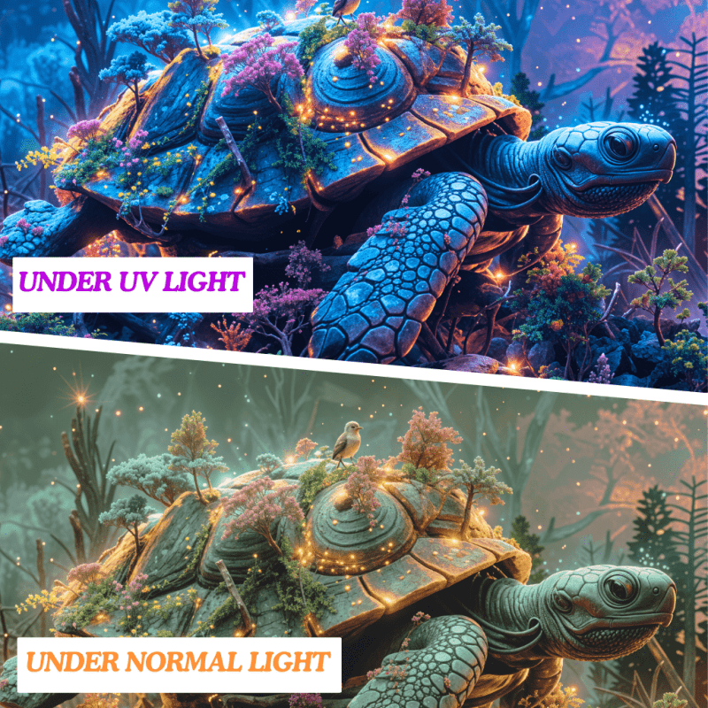 Enchanted Turtle Journey - GlowCreations