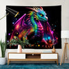 Drachenlandschaft | Offizielles GlowTapestry UV-Kunstdekor 