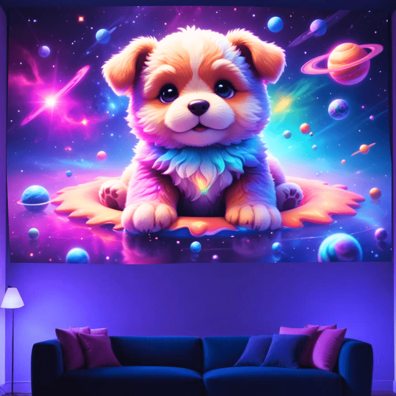 Galactic Puppy Adventure - GlowCreations