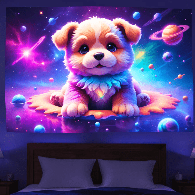 Galactic Puppy Adventure - GlowCreations