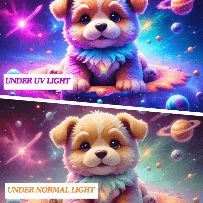 Galactic Puppy Adventure - GlowCreations