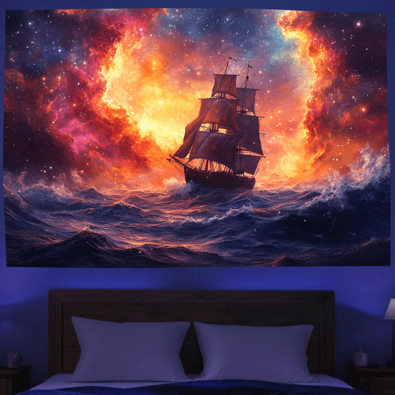 Galactic Ship Voyage - GlowCreations