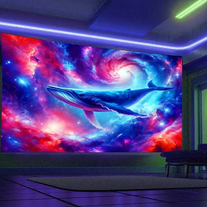Galaxy Whale - GlowCreations