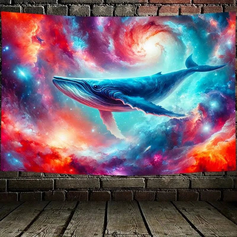 Galaxy Whale - GlowCreations