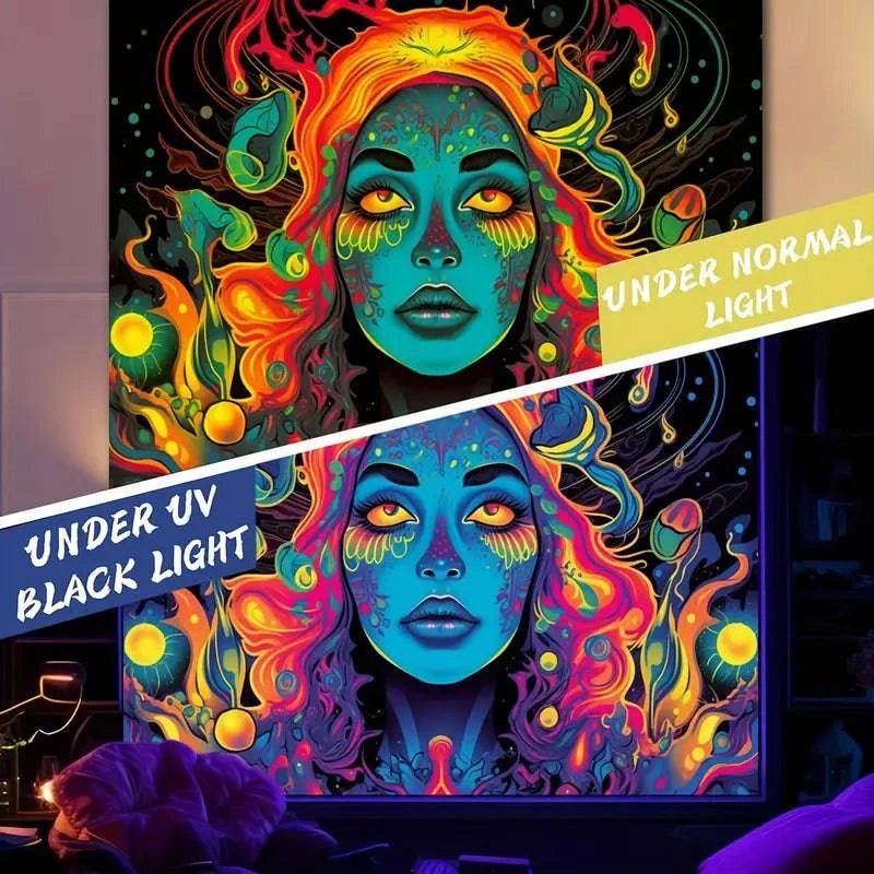 Hippie Blacklight UV - GlowCreations