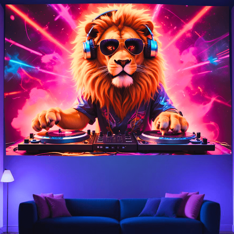 Lion Beats DJ - GlowCreations