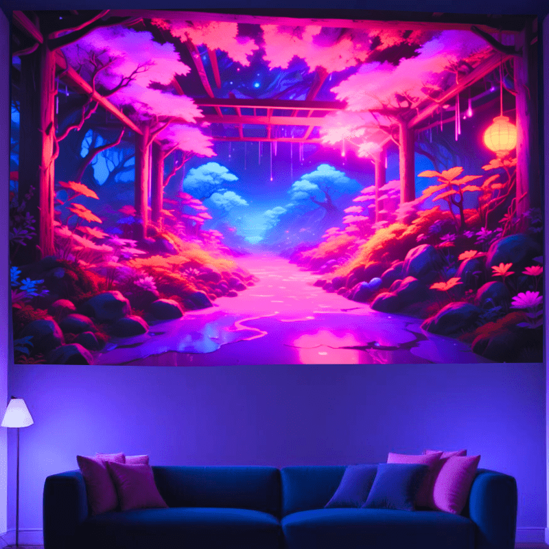 Luminous Forest Haven - GlowCreations